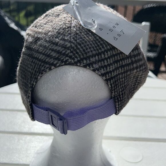 New a new day brown lavender tweed baseball hat one size - Picture 3 of 5